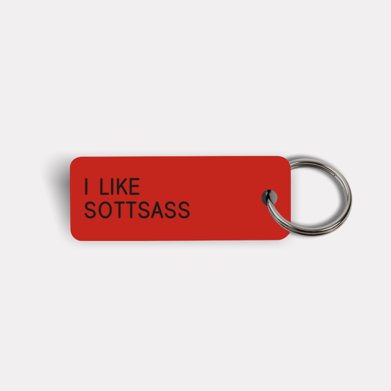 I LIKE SOTTSASS Keytag