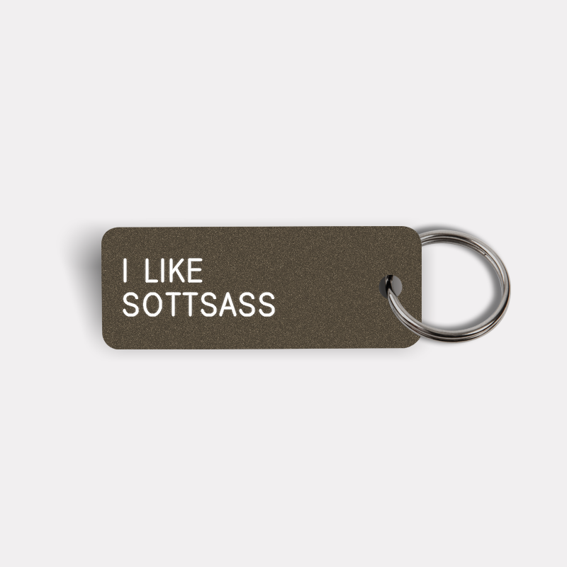 I LIKE SOTTSASS Keytag