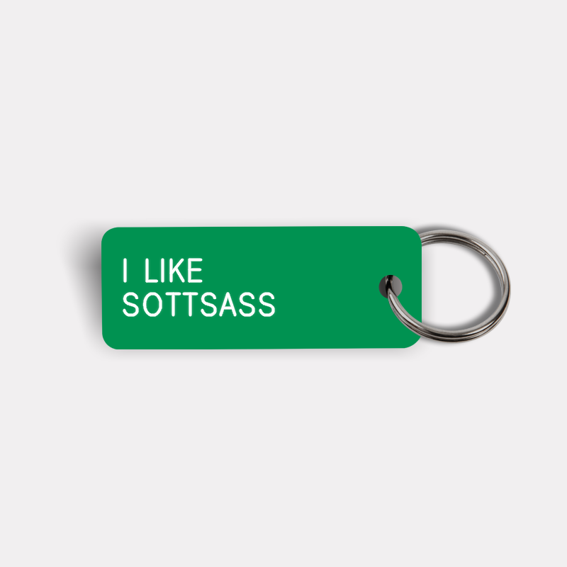I LIKE SOTTSASS Keytag