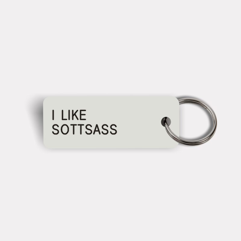 I LIKE SOTTSASS Keytag