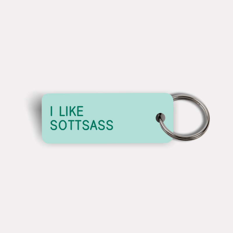 I LIKE SOTTSASS Keytag