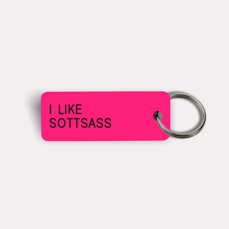 I LIKE SOTTSASS Keytag