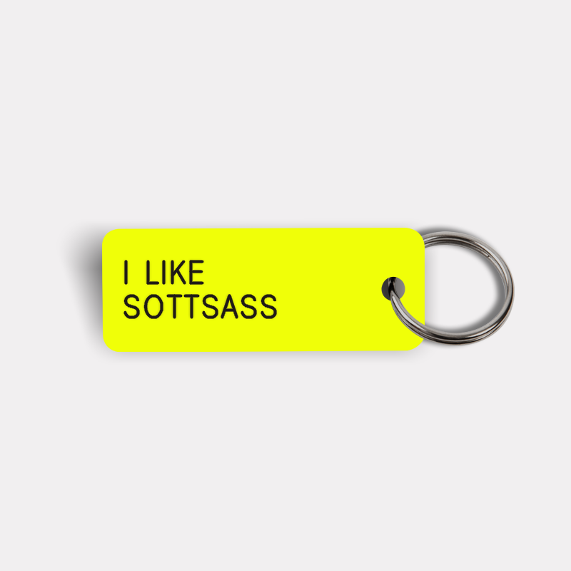 I LIKE SOTTSASS Keytag