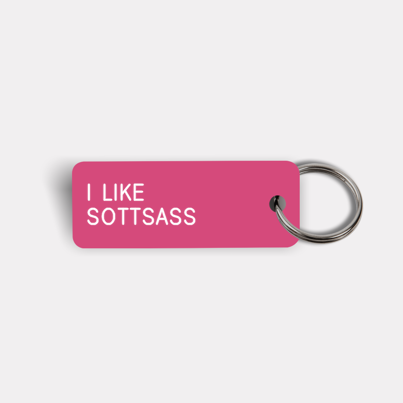 I LIKE SOTTSASS Keytag