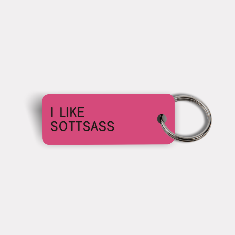 I LIKE SOTTSASS Keytag