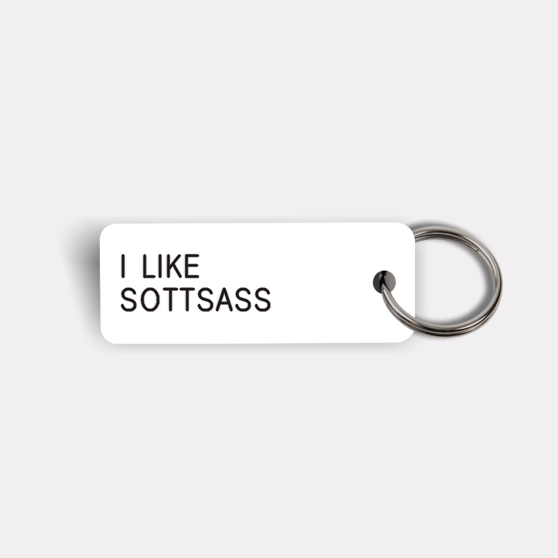 I LIKE SOTTSASS Keytag