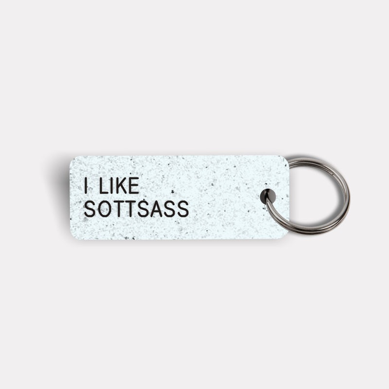 I LIKE SOTTSASS Keytag