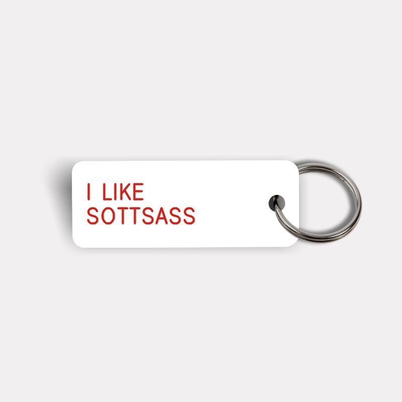 I LIKE SOTTSASS Keytag