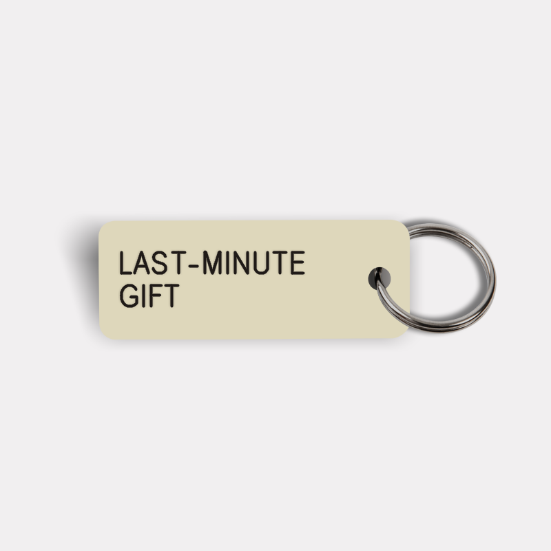 LAST-MINUTE GIFT Keytag