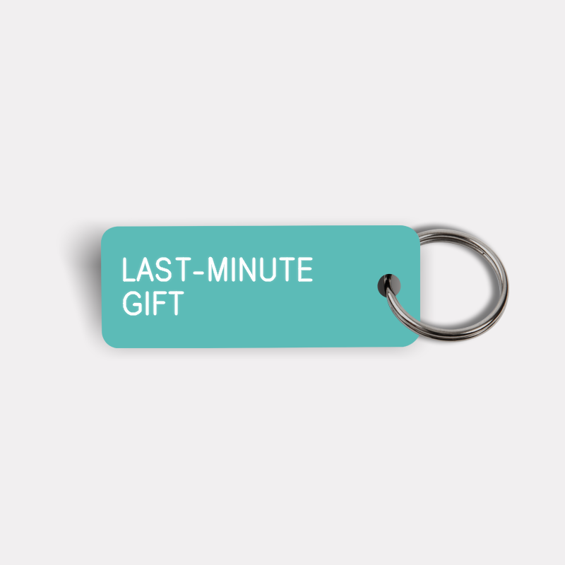 LAST-MINUTE GIFT Keytag