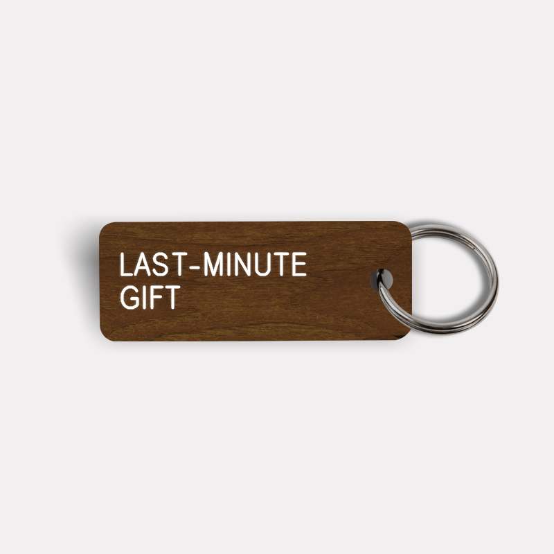 LAST-MINUTE GIFT Keytag