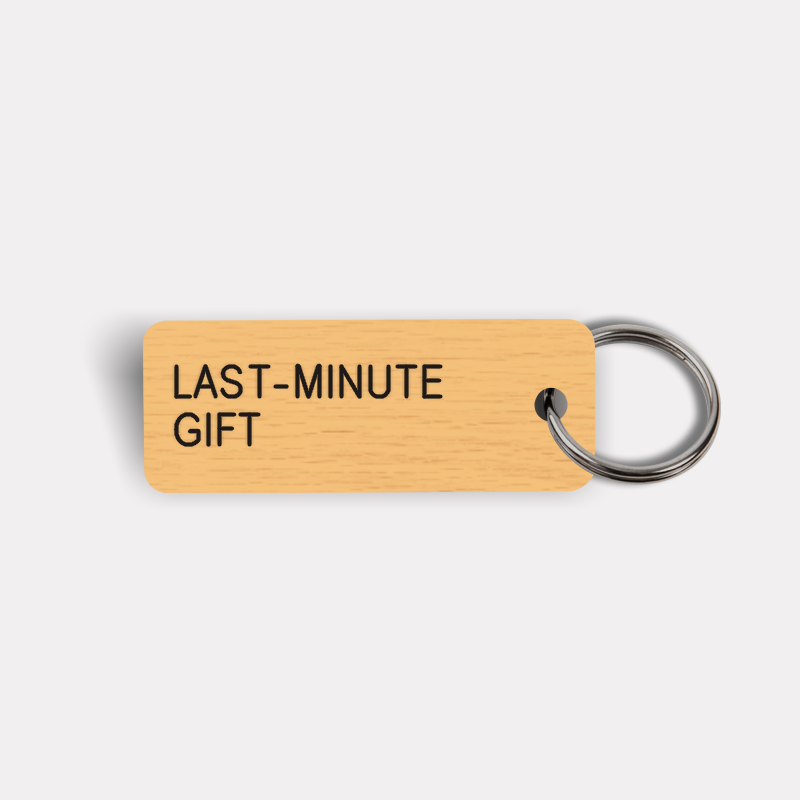 LAST-MINUTE GIFT Keytag