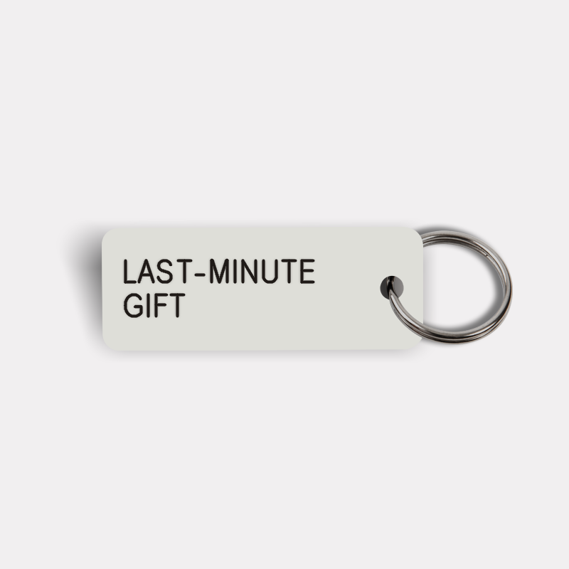 LAST-MINUTE GIFT Keytag