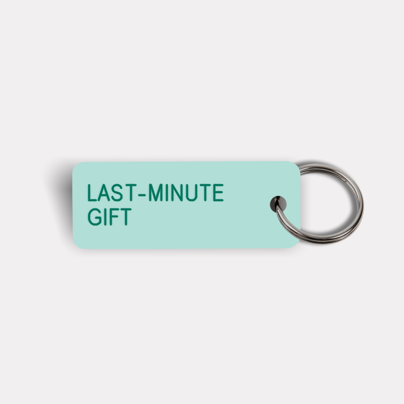 LAST-MINUTE GIFT Keytag