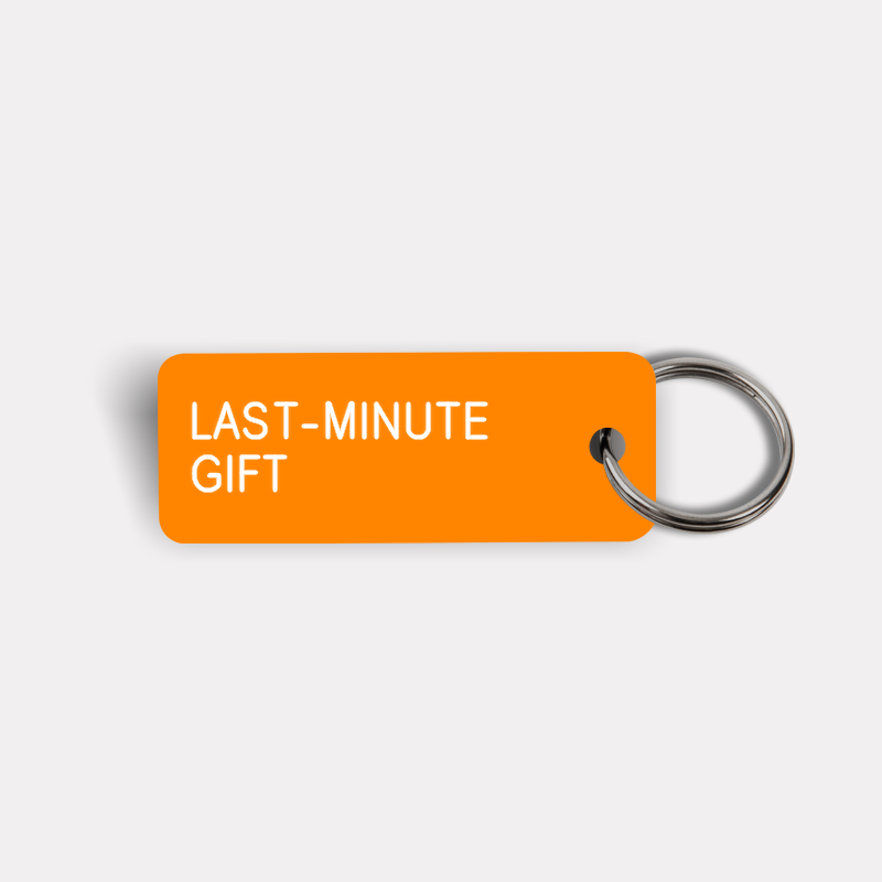 LAST-MINUTE GIFT Keytag