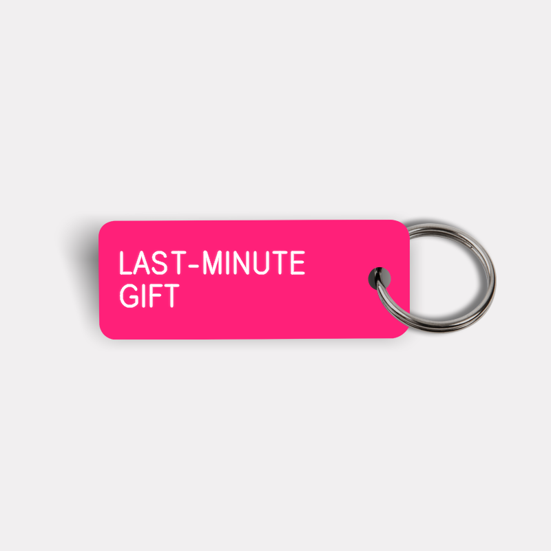 LAST-MINUTE GIFT Keytag