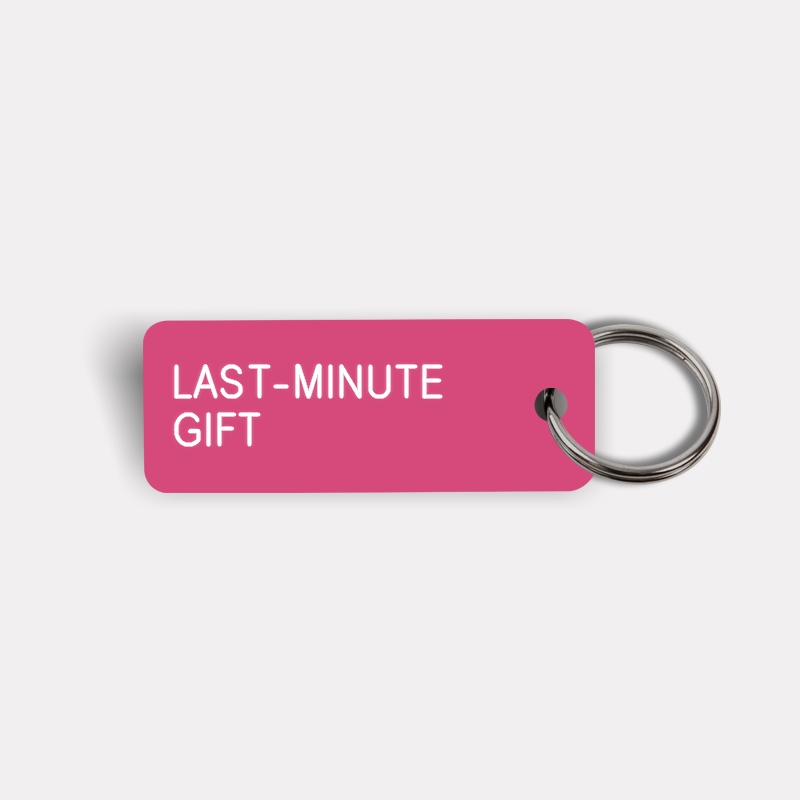 LAST-MINUTE GIFT Keytag