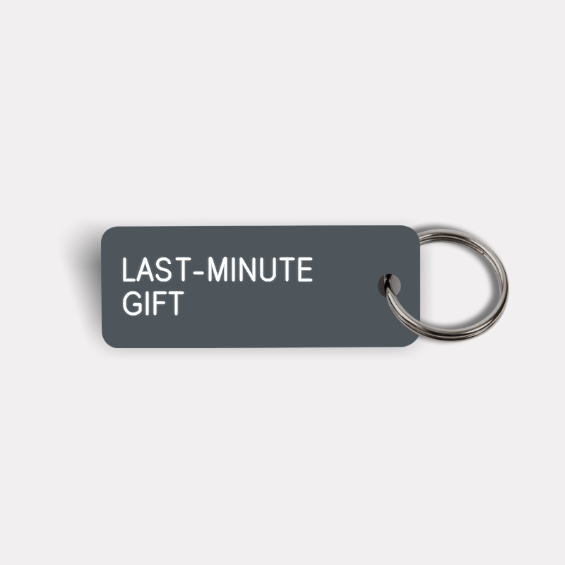 LAST-MINUTE GIFT Keytag