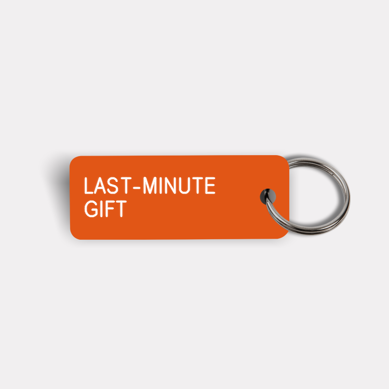 LAST-MINUTE GIFT Keytag