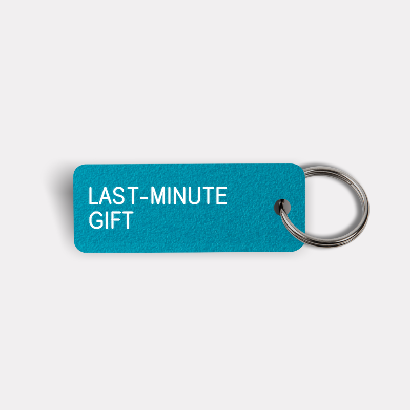 LAST-MINUTE GIFT Keytag