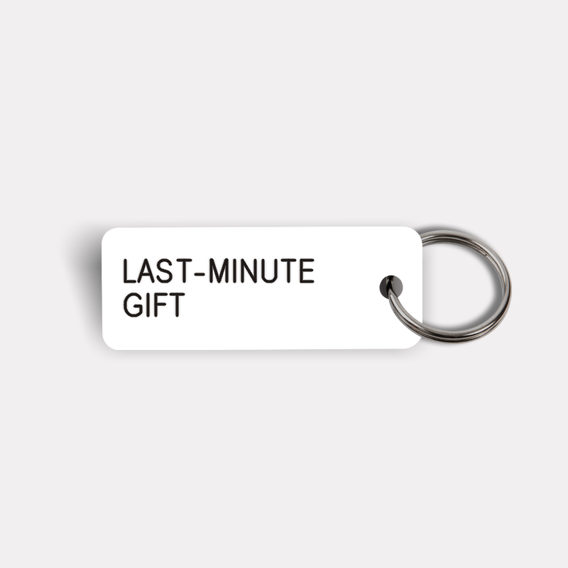 LAST-MINUTE GIFT Keytag