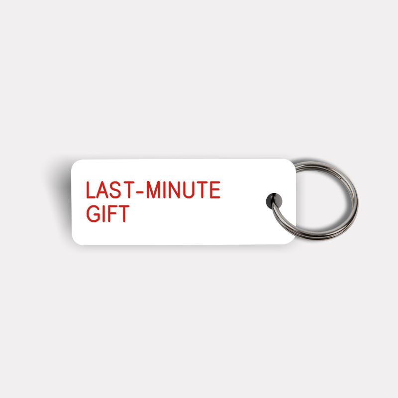 LAST-MINUTE GIFT Keytag