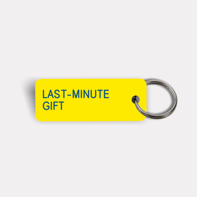 LAST-MINUTE GIFT Keytag