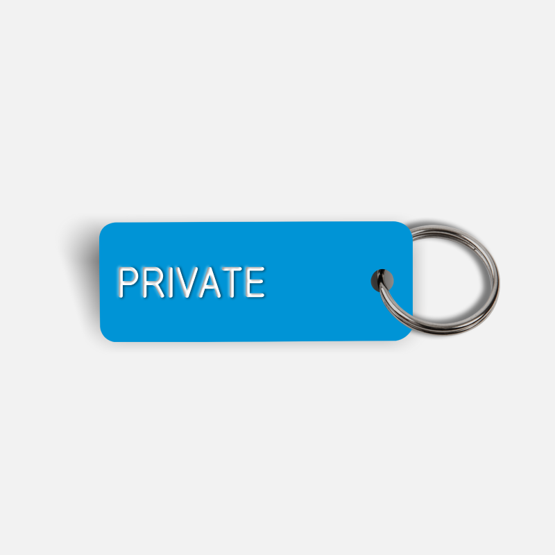 PRIVATE Keytag