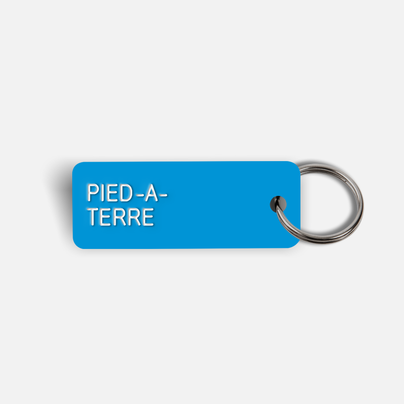 PIED-A-TERRE Keytag