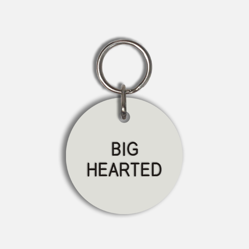 BIG HEARTED Large Pet Tag