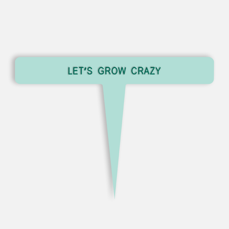 LET’S GROW CRAZY Caption