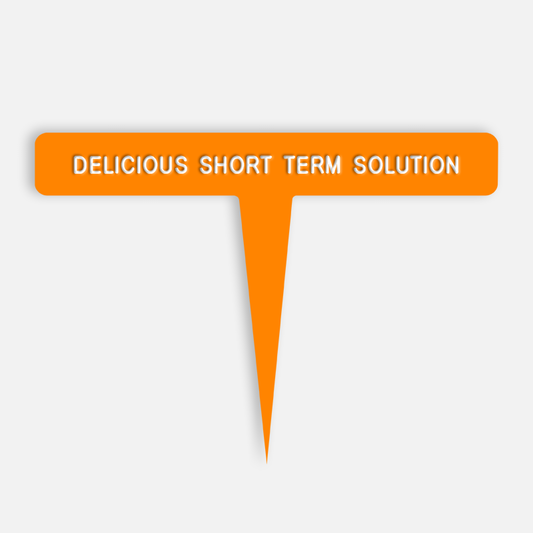 DELICIOUS SHORT TERM SOLUTION Caption