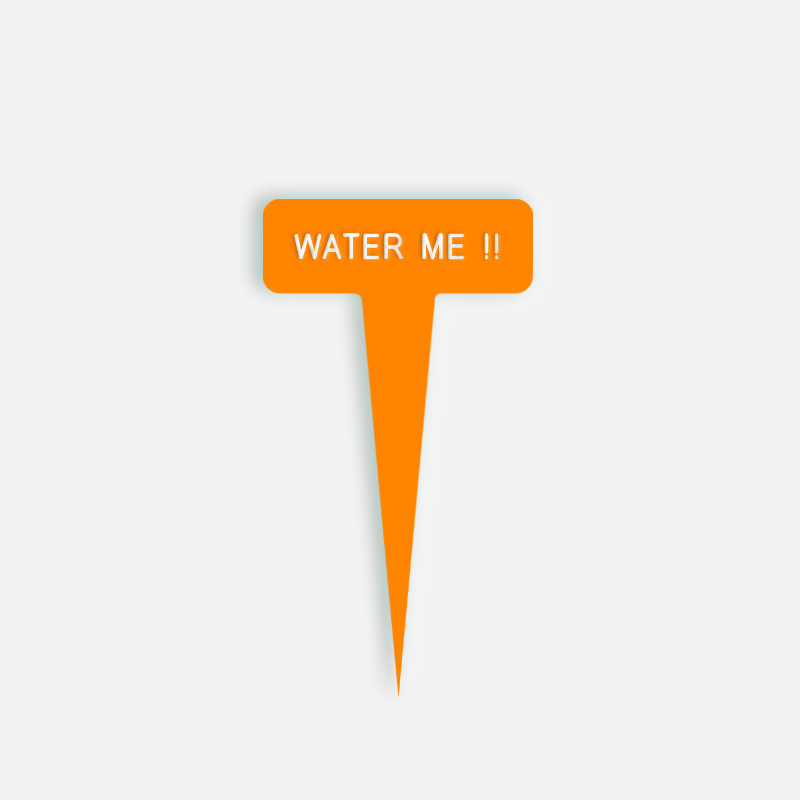 WATER ME !! Small Caption