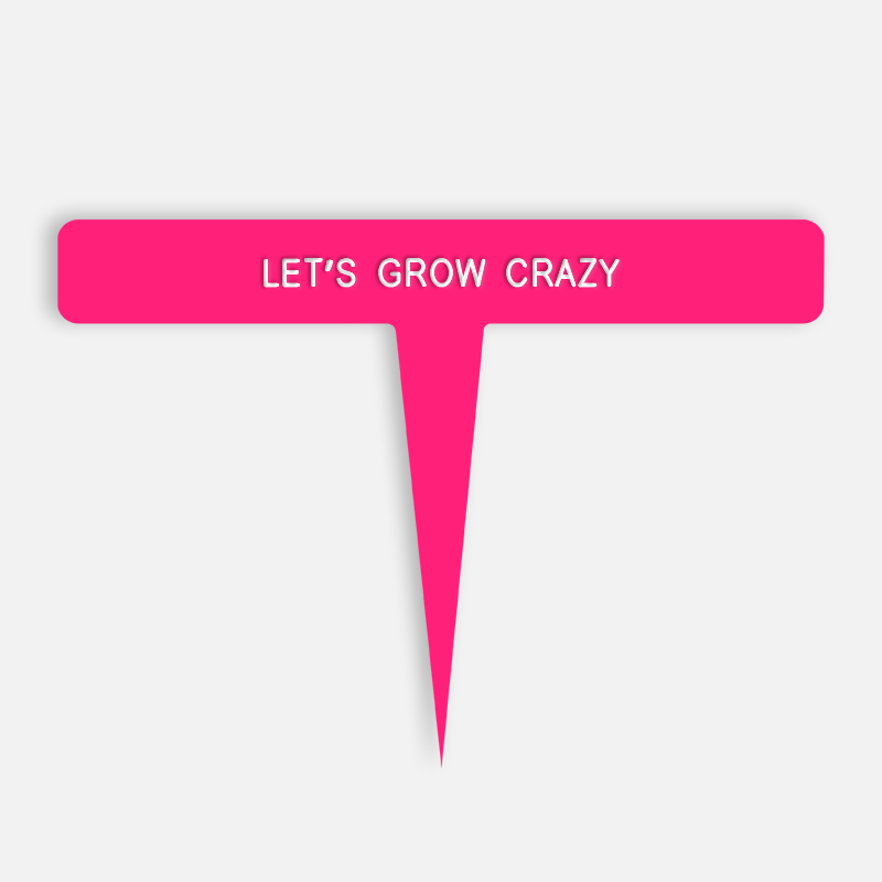 LET’S GROW CRAZY Caption