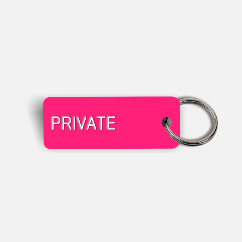 PRIVATE Keytag