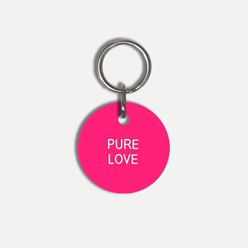 PURE LOVE Small Pet Tag