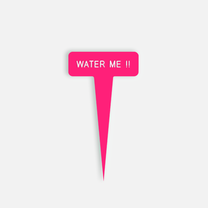 WATER ME !! Small Caption