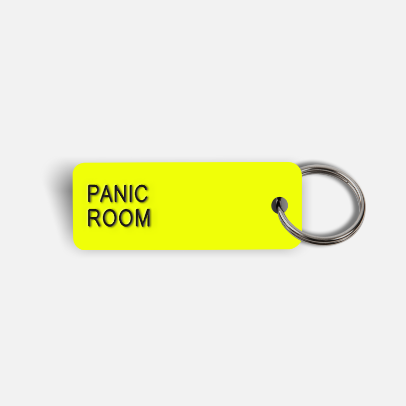 PANIC ROOM Keytag