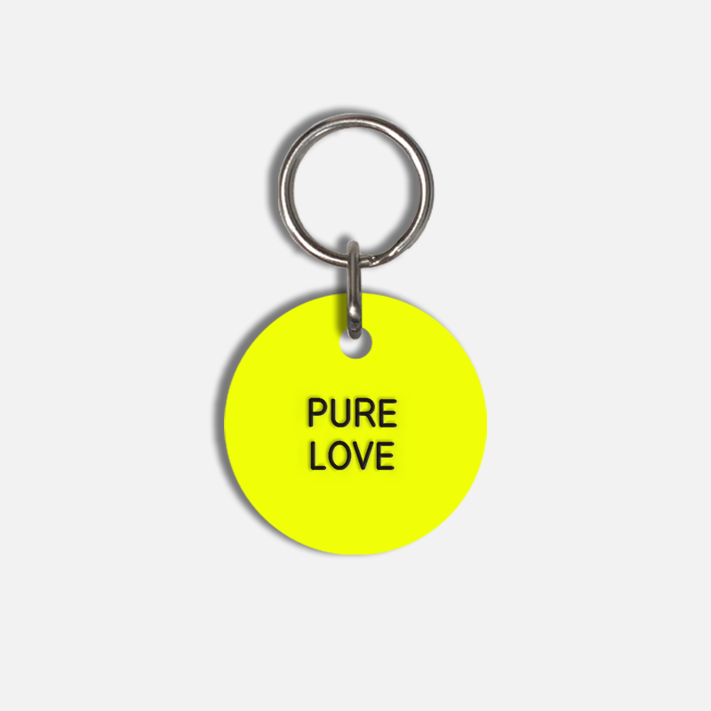PURE LOVE Small Pet Tag