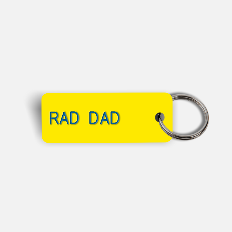 RAD DAD Keytag