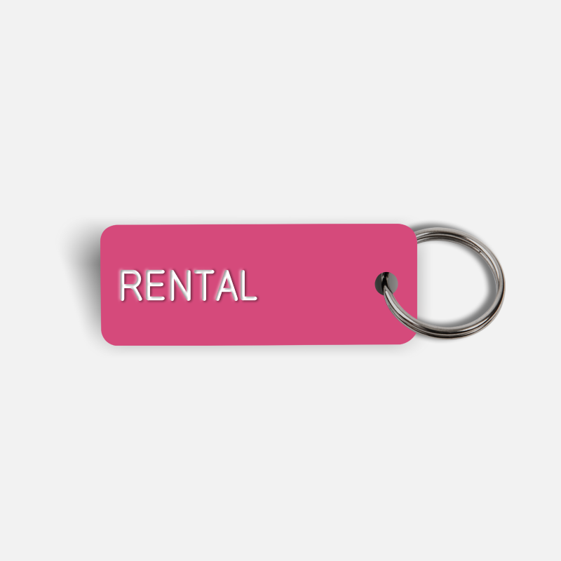 RENTAL Keytag