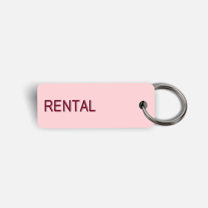 RENTAL Keytag