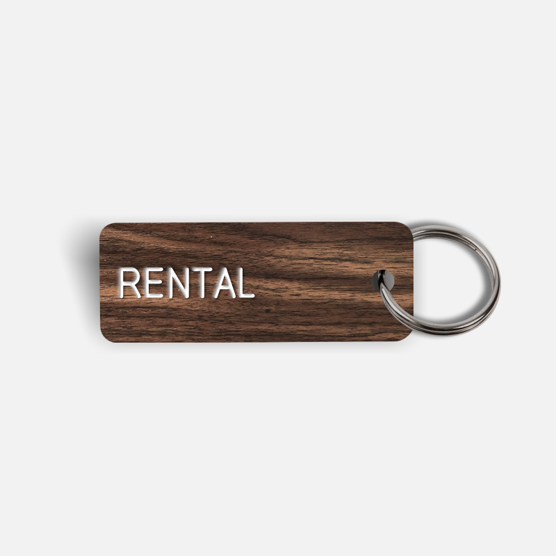 RENTAL Keytag