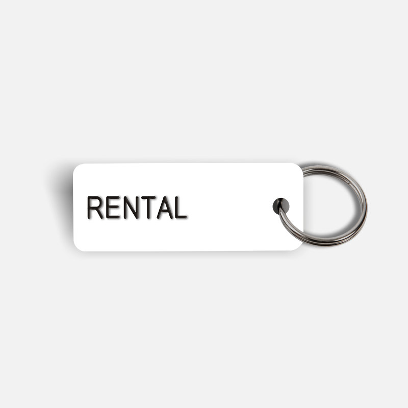 RENTAL Keytag