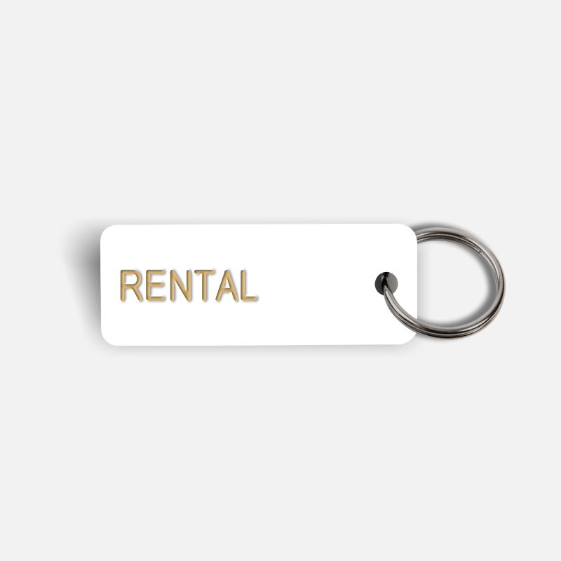 RENTAL Keytag