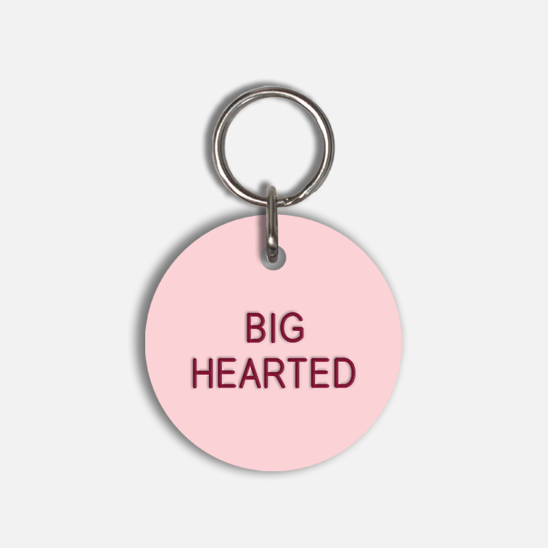 BIG HEARTED Large Pet Tag