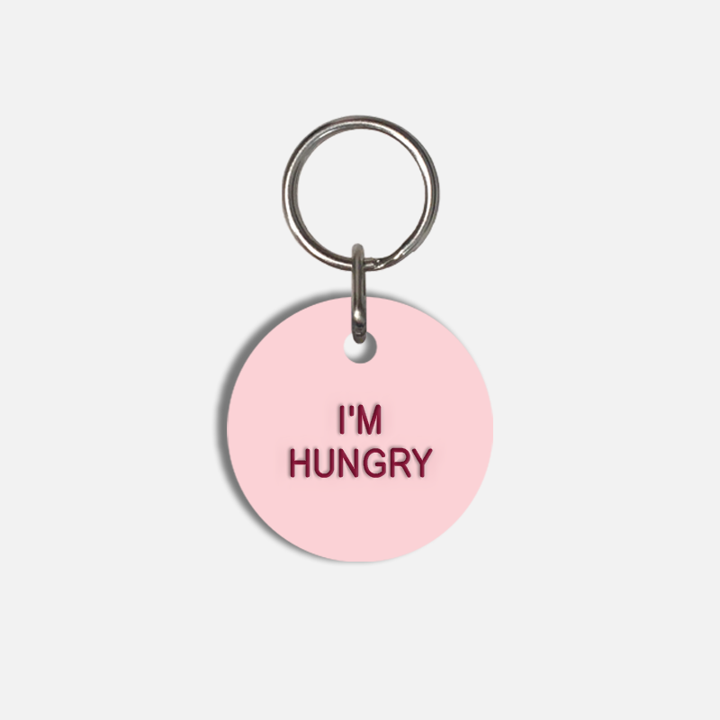 I'M HUNGRY Small Pet Tag