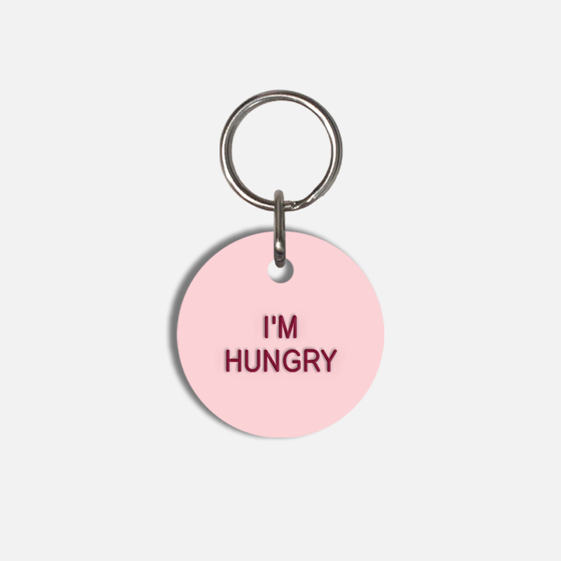 I'M HUNGRY Small Pet Tag