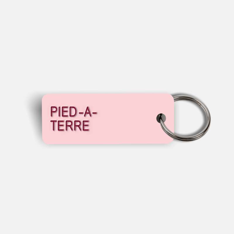 PIED-A-TERRE Keytag