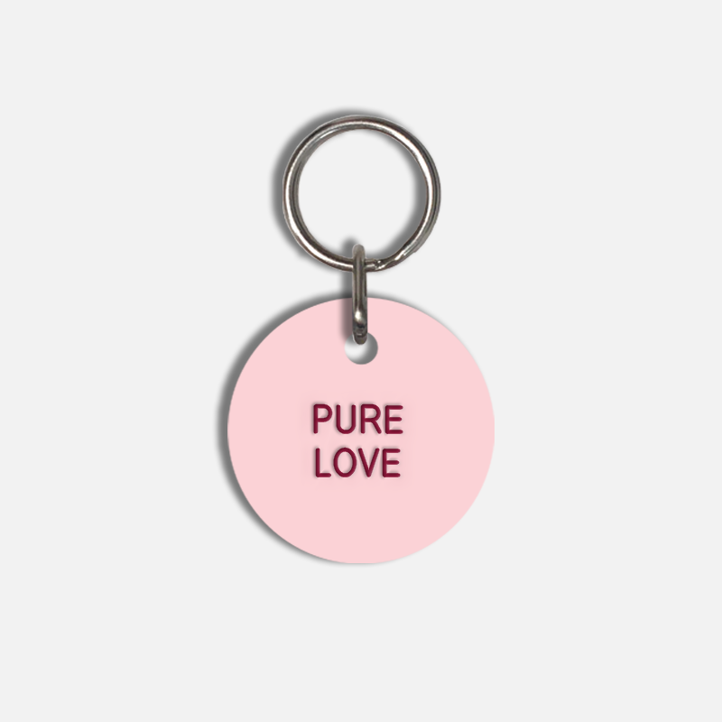 PURE LOVE Small Pet Tag